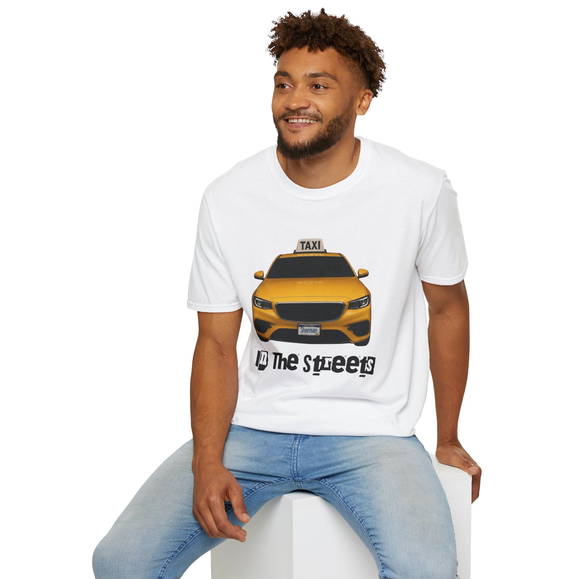 Taxi Shirt Jordan 12 Match "In The Streets" Tee NYC Cab Sneaker Match T-Shirt