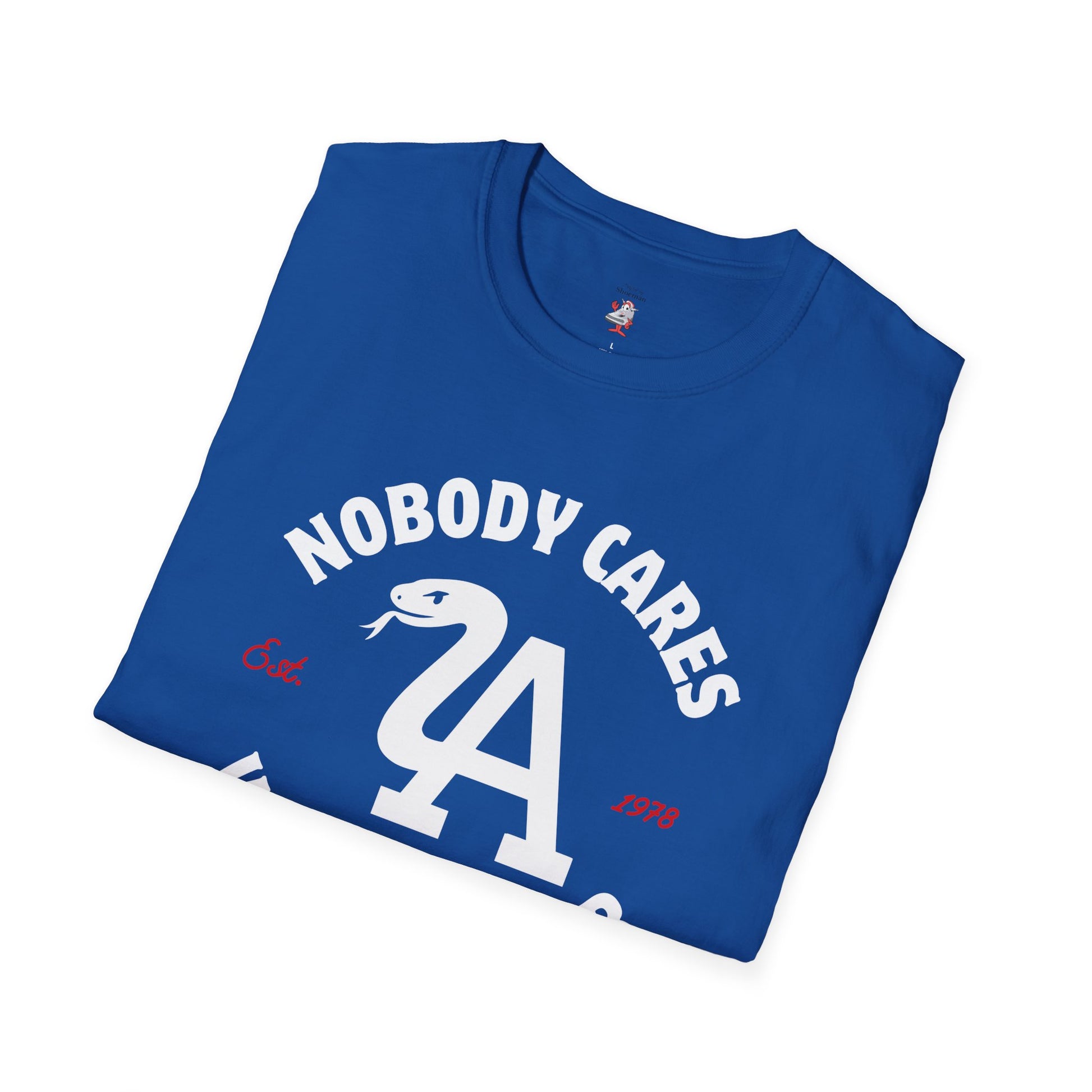 Matching Shirt For Nike Kobe 6 Proto Dodgers Blue White Unisex Tee LA Mamba Tee