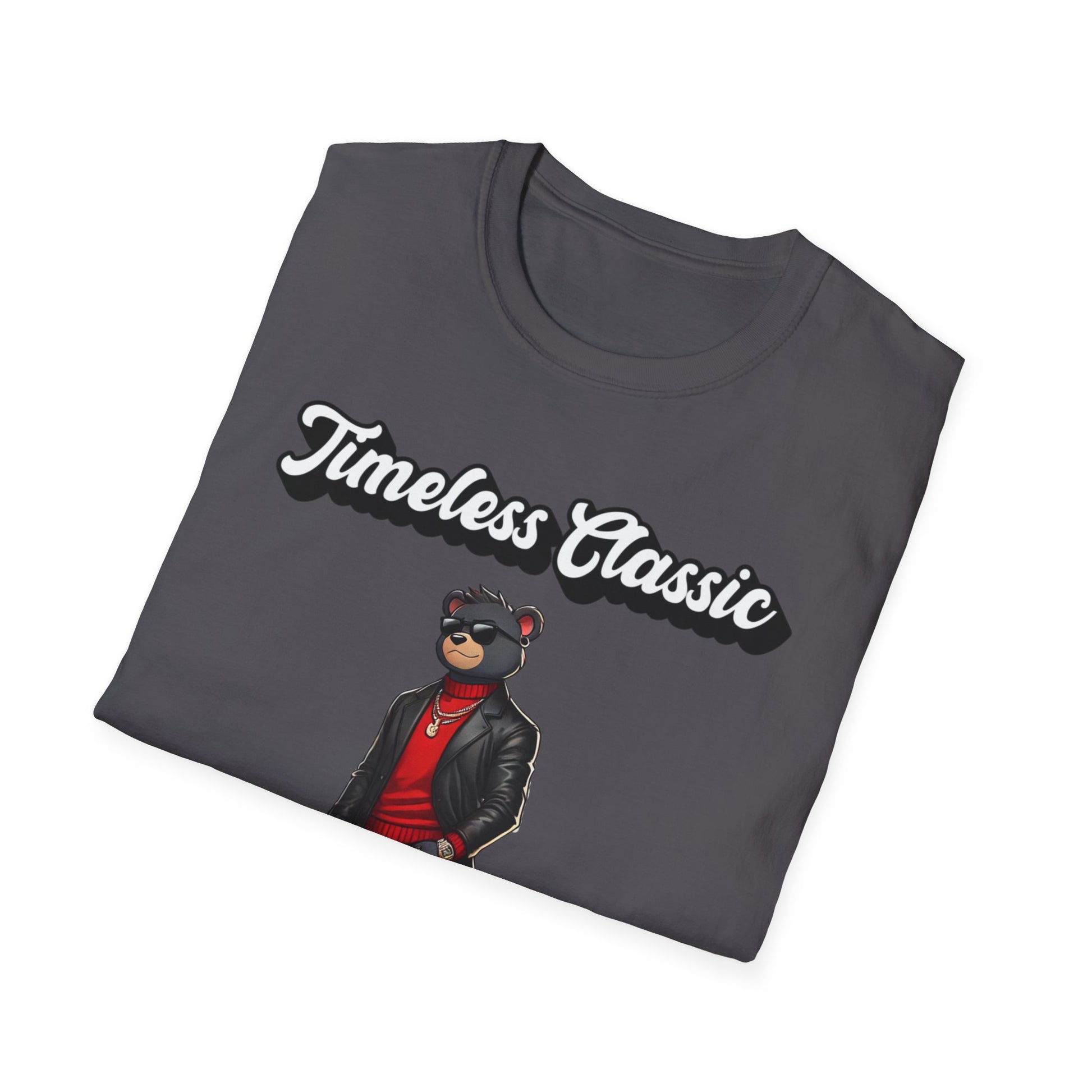 Retro 3 Black Cement Graphic T-Shirt Jordan Streetwear Sneaker Tee Unisex Bear