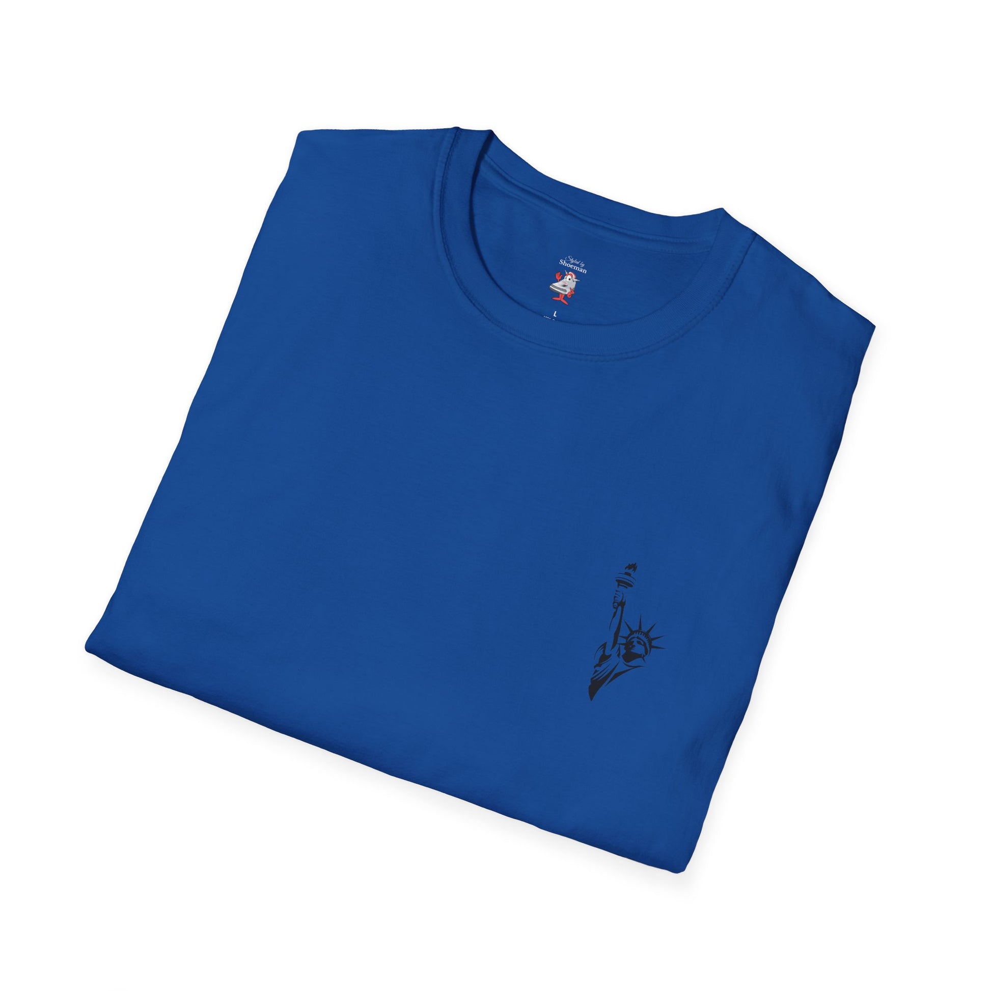 Matching Shirt For Awake NY x Air Jordan Retro 5 Black Racer Blue Sneaker Match