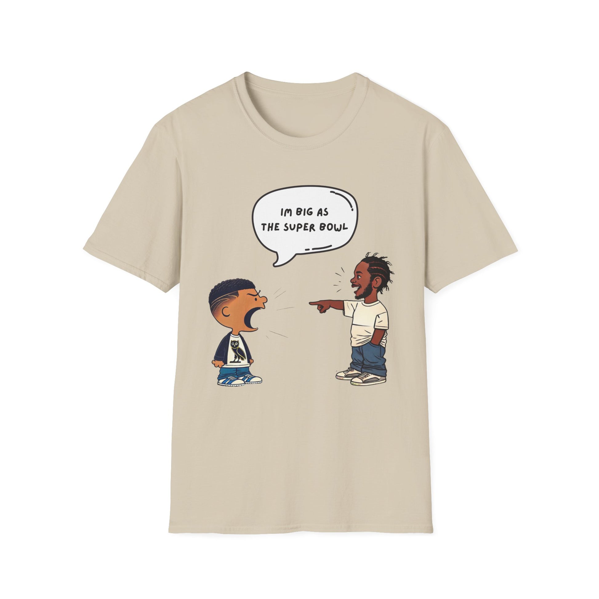 Kendrick Lamar Big As The Super Bowl Halftime Show Tee Hip Hop Graphic Shirt