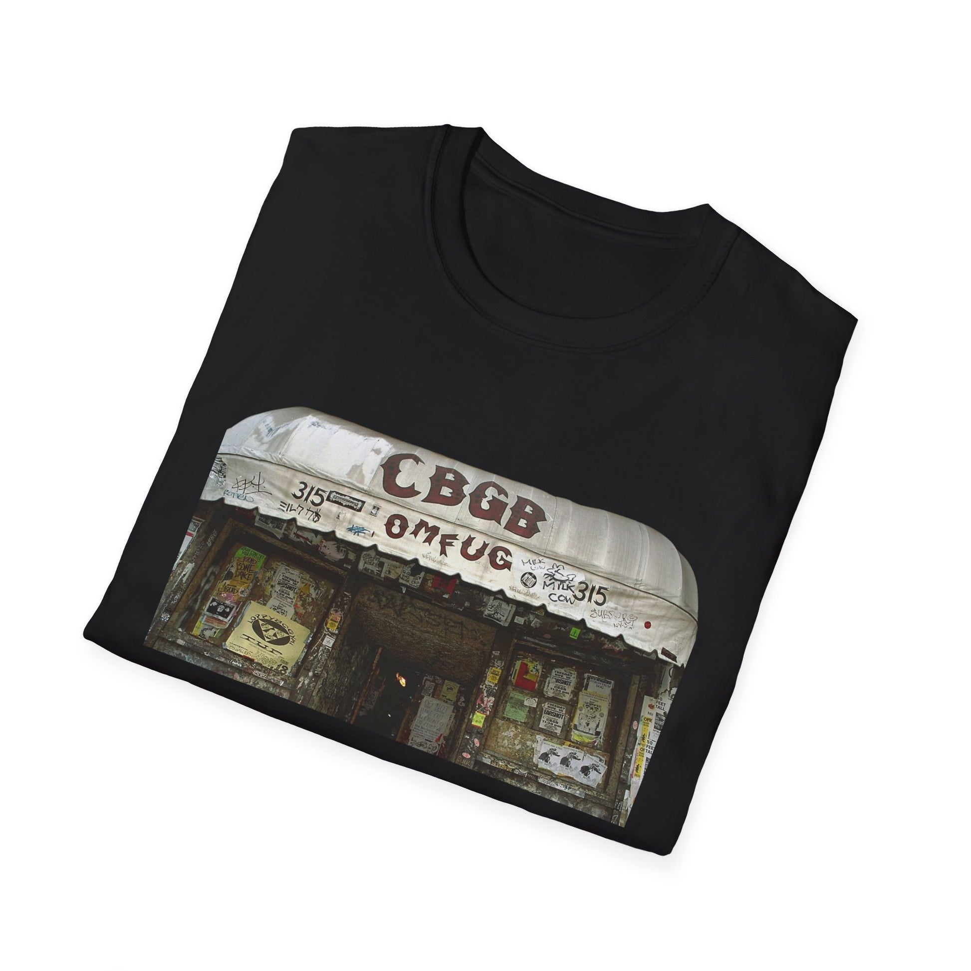 Nike Dunk Low SB CBGB Matching Shirt Vintage Graphic T-Shirt Unisex Music Tee