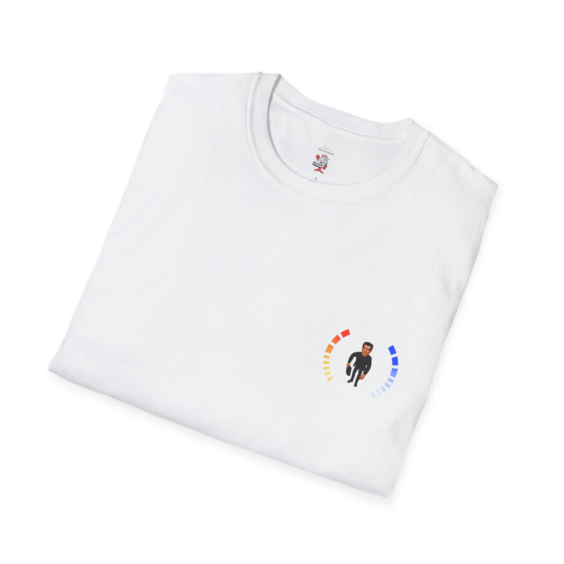 Matching Shirt For Nike Air Max 1 Big Head Mode T-Shirt Goldeneye 007 Match Tee
