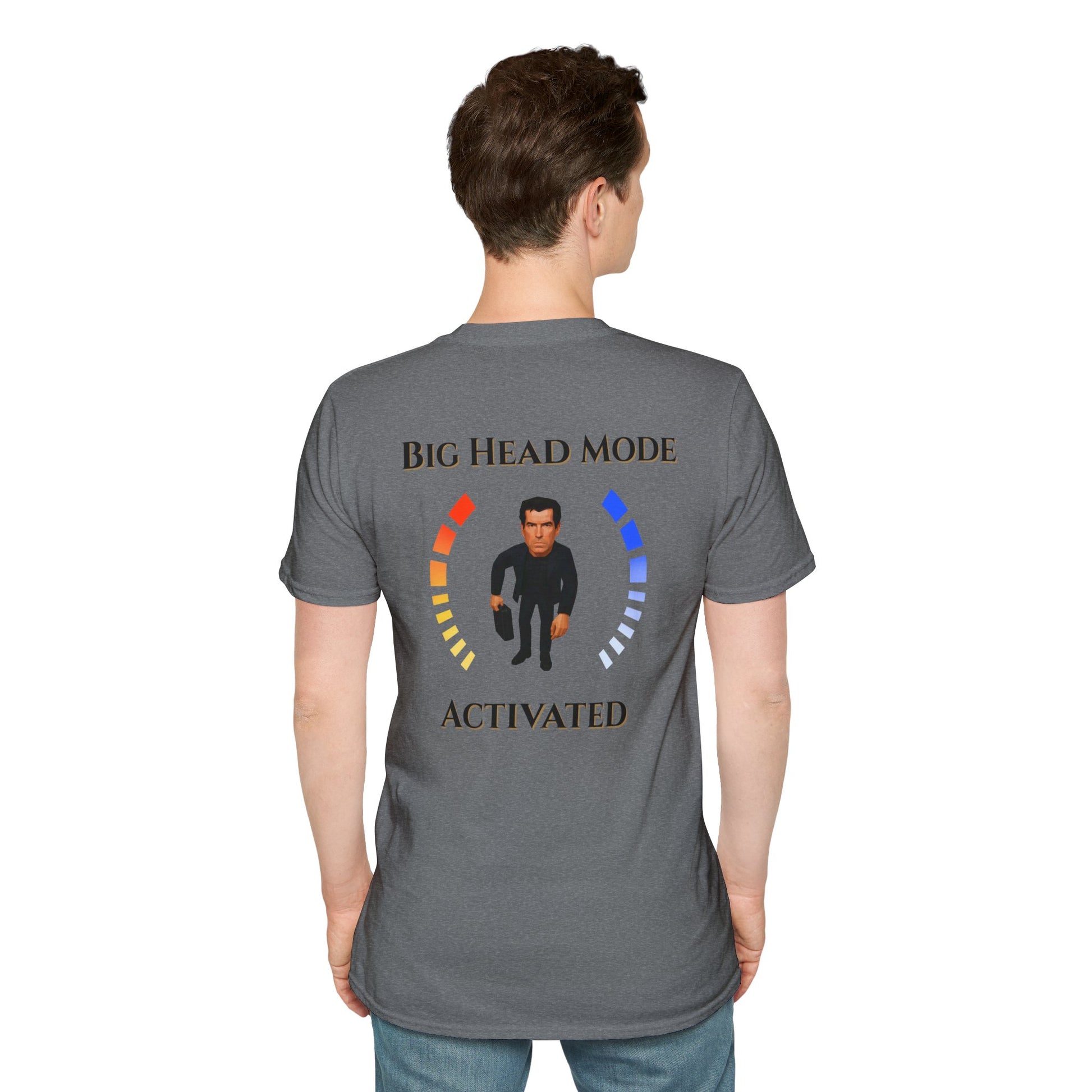 Matching Shirt For Nike Air Max 1 Big Head Mode T-Shirt Goldeneye 007 Match Tee