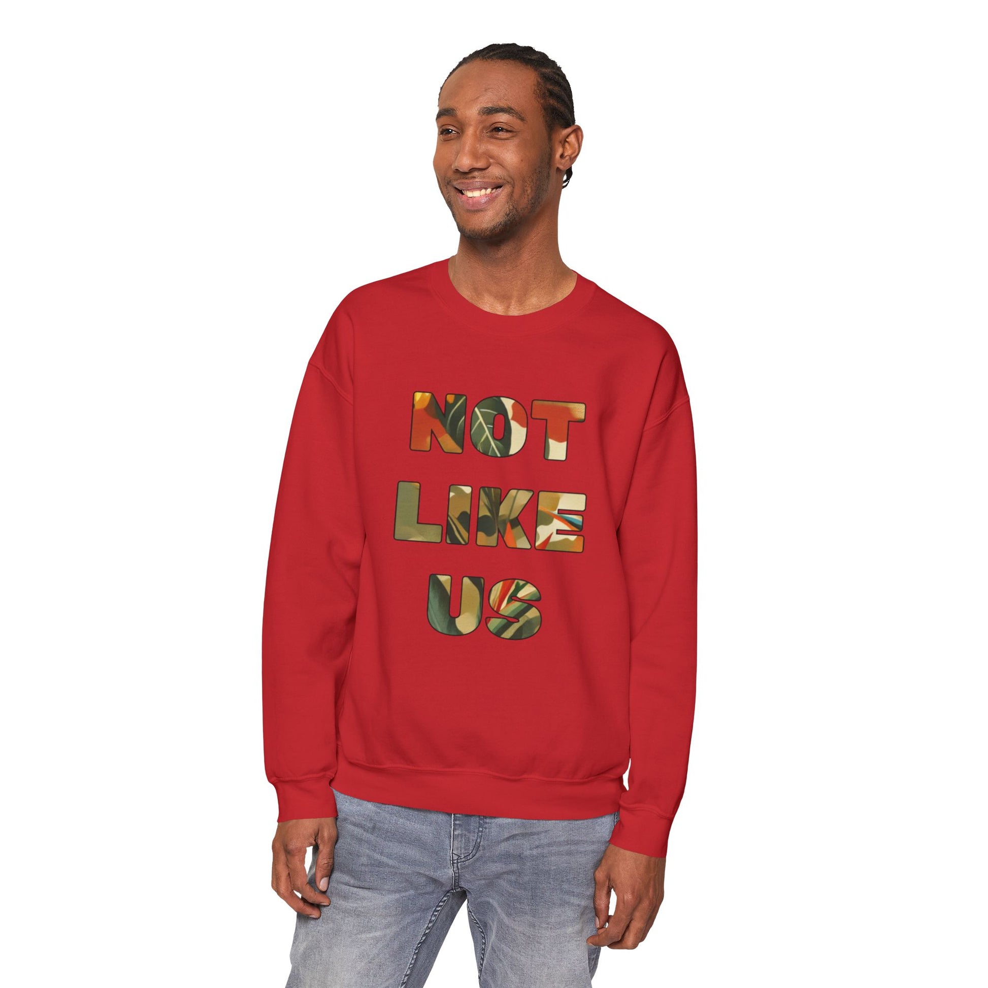 Not Like Us Crewneck Sweater To Match Nike Dunk SB Wizard Of Oz Unisex Sneaker