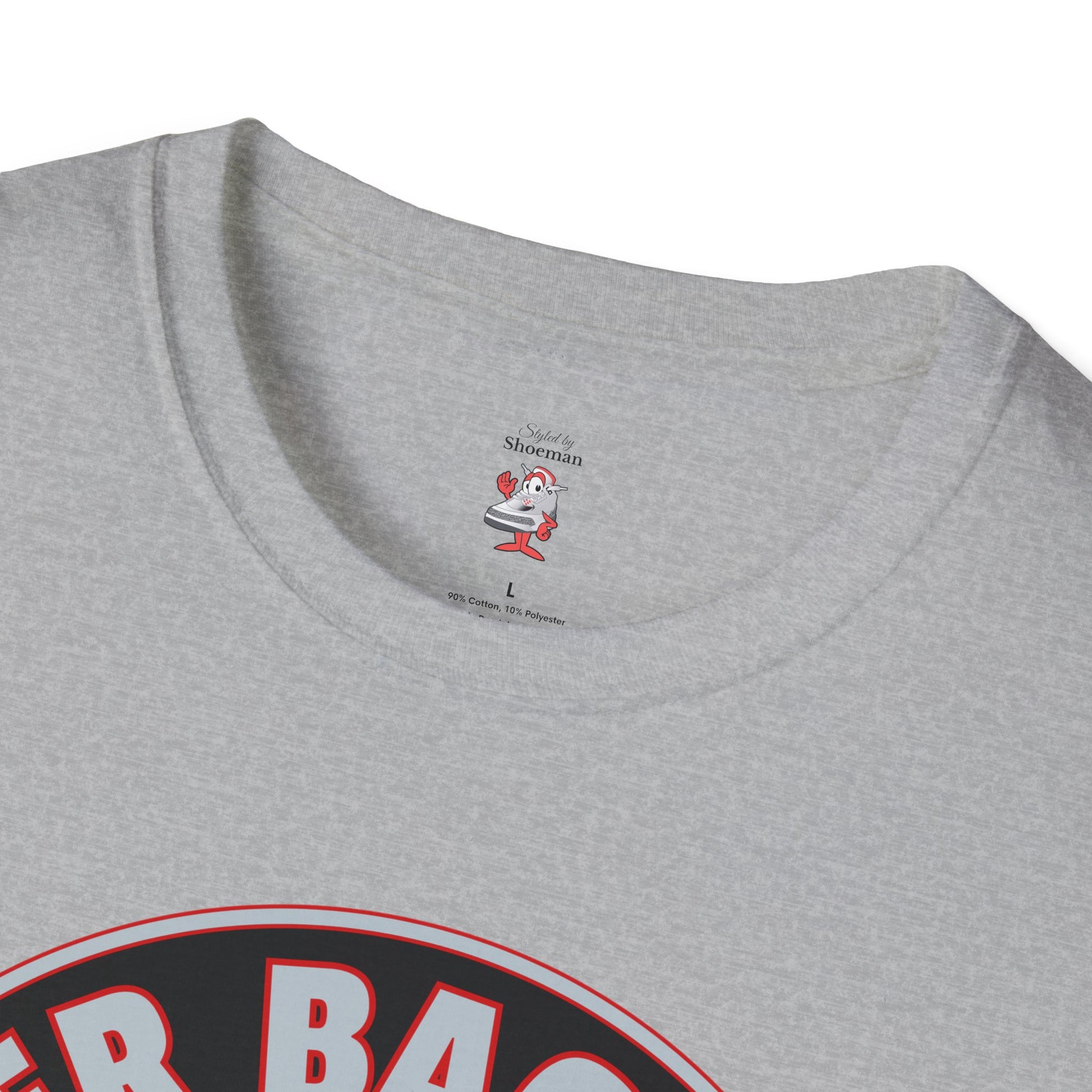 Paper Bag Boys T-Shirt Air Jordan Retro 5 Reimagined Black Metallic Silver Match
