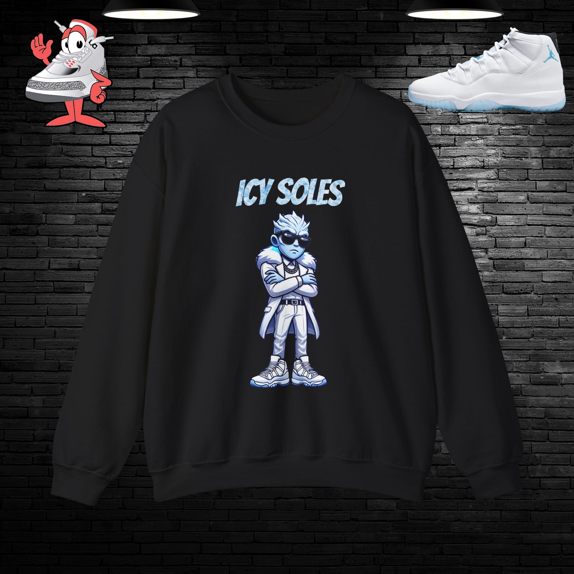 Air Jordan Retro 11 Legend Blue Matching Crewneck Sweater Sneakerhead Shoes XI