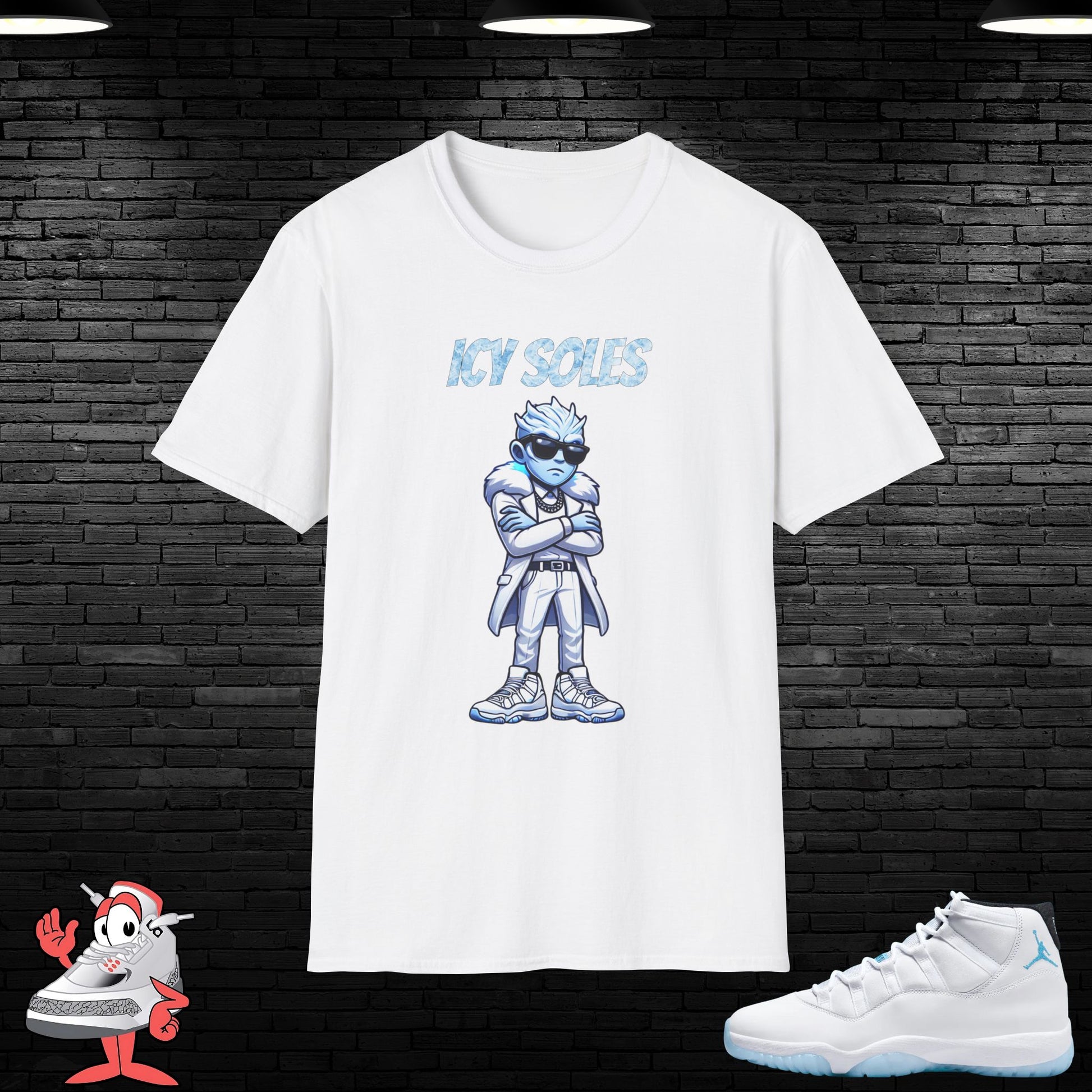 Legend Blue Air Jordan Retro 11 Matching Shirt, Carolina Blue Tee Sneakerhead