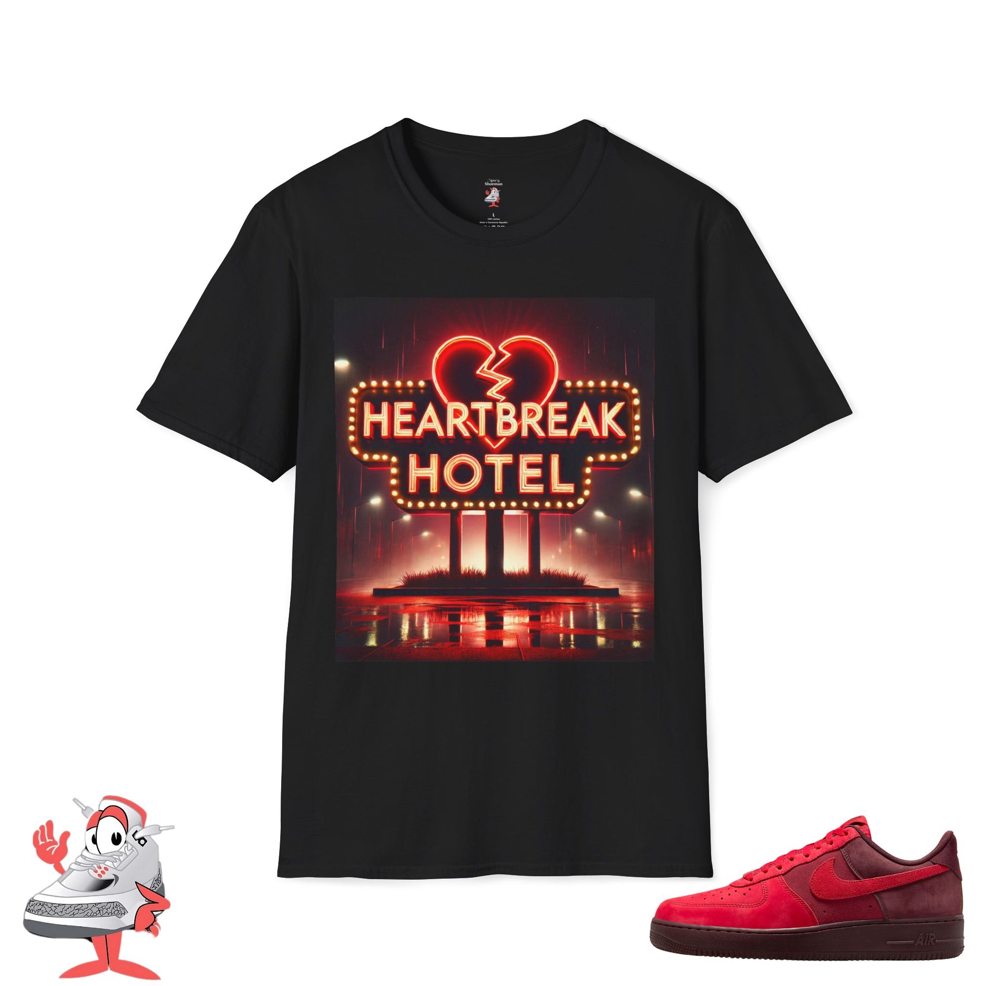 Matching Shirt For Nike Valentines Day AF1 Heartbreak Hotel Layers Of Love 2025