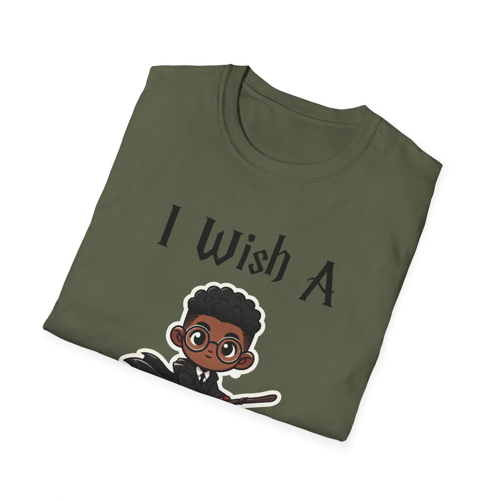 I Wish A Muggle Would Harry Potter Wizarding World T-Shirt Tee Unisex Shirt Soft
