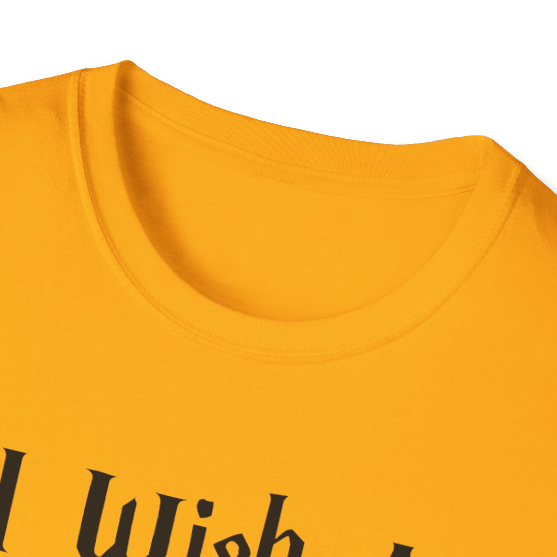 I Wish A Muggle Would Harry Potter Wizarding World T-Shirt Tee Unisex Shirt Soft