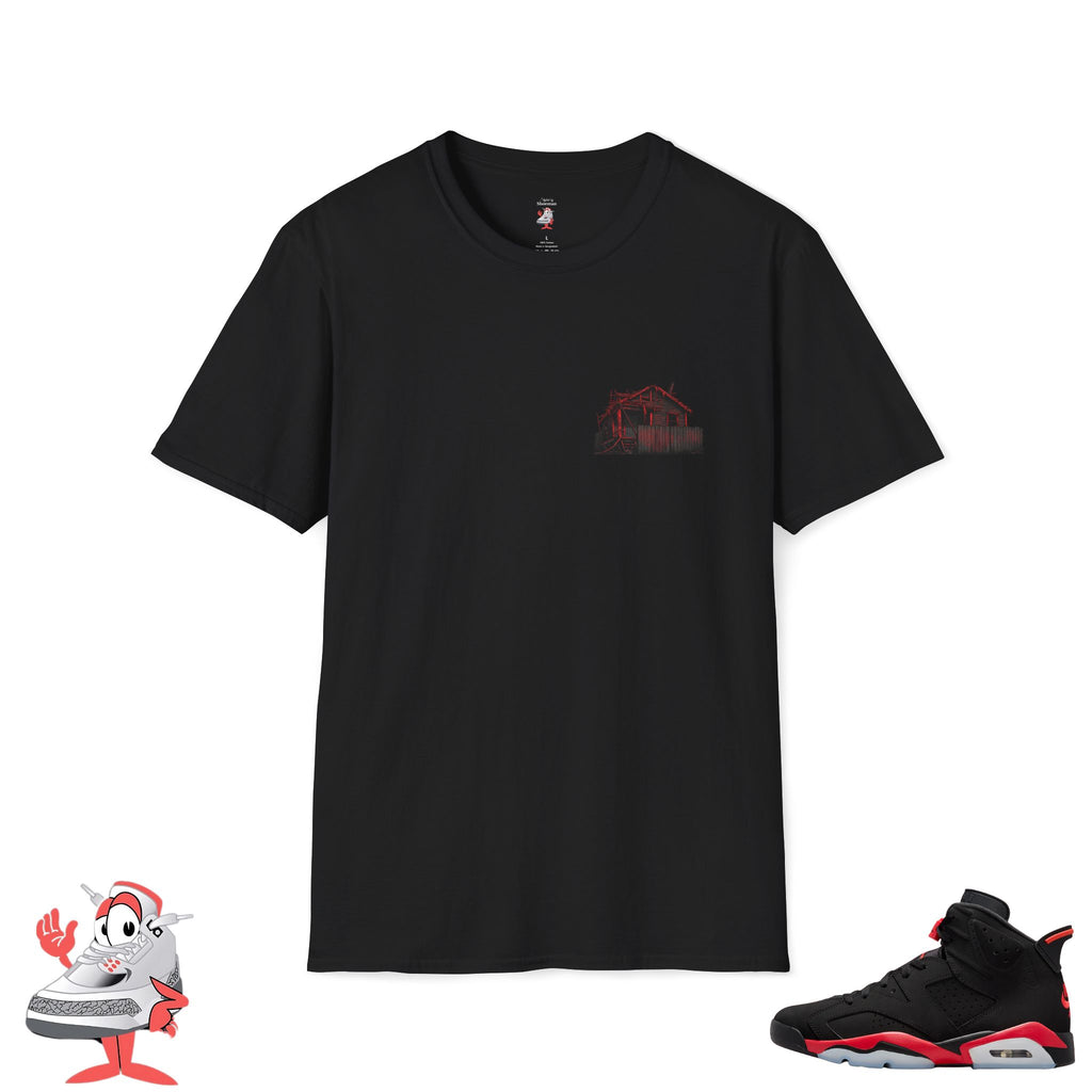 Matching Shirt For Air Jordan Retro 6 Reverse Infrared Salesman VI Sneaker Match Tee