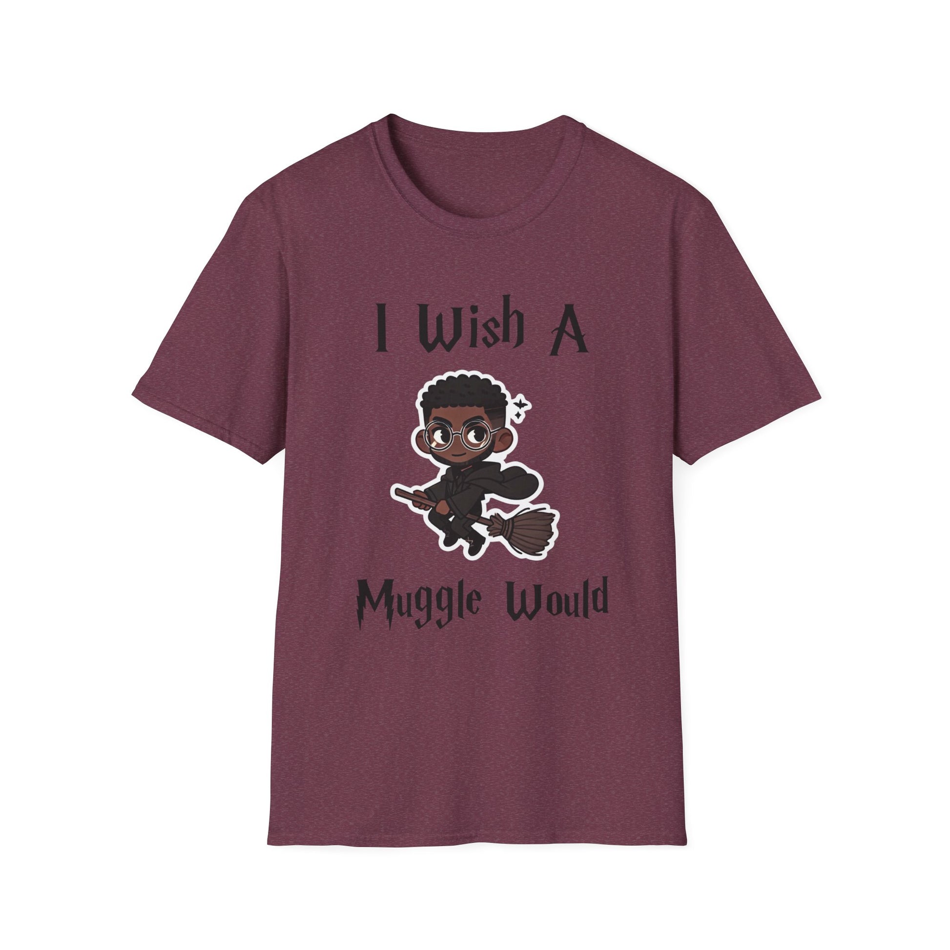 I Wish A Muggle Would Harry Potter Wizarding World T-Shirt Tee Unisex Shirt Soft