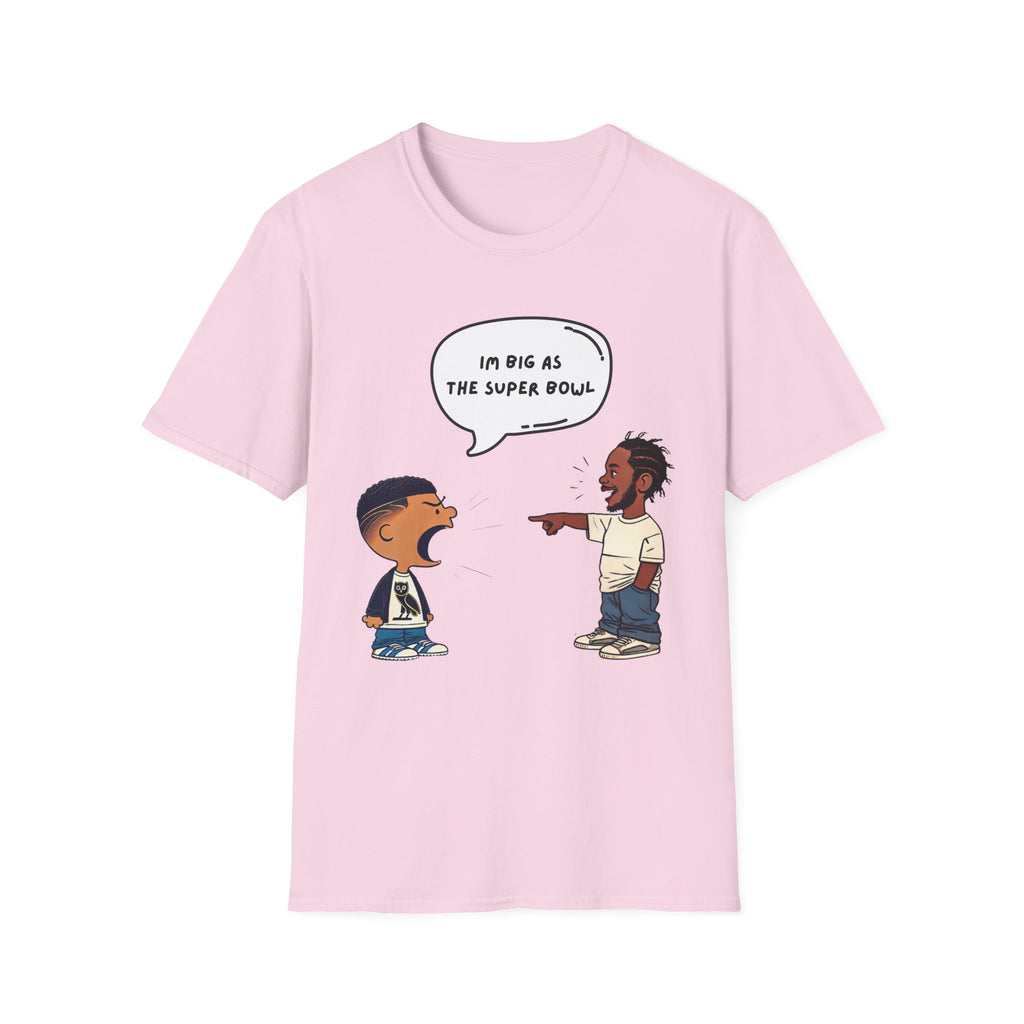 Kendrick Lamar Big As The Super Bowl Halftime Show Tee Hip Hop Graphic Shirt