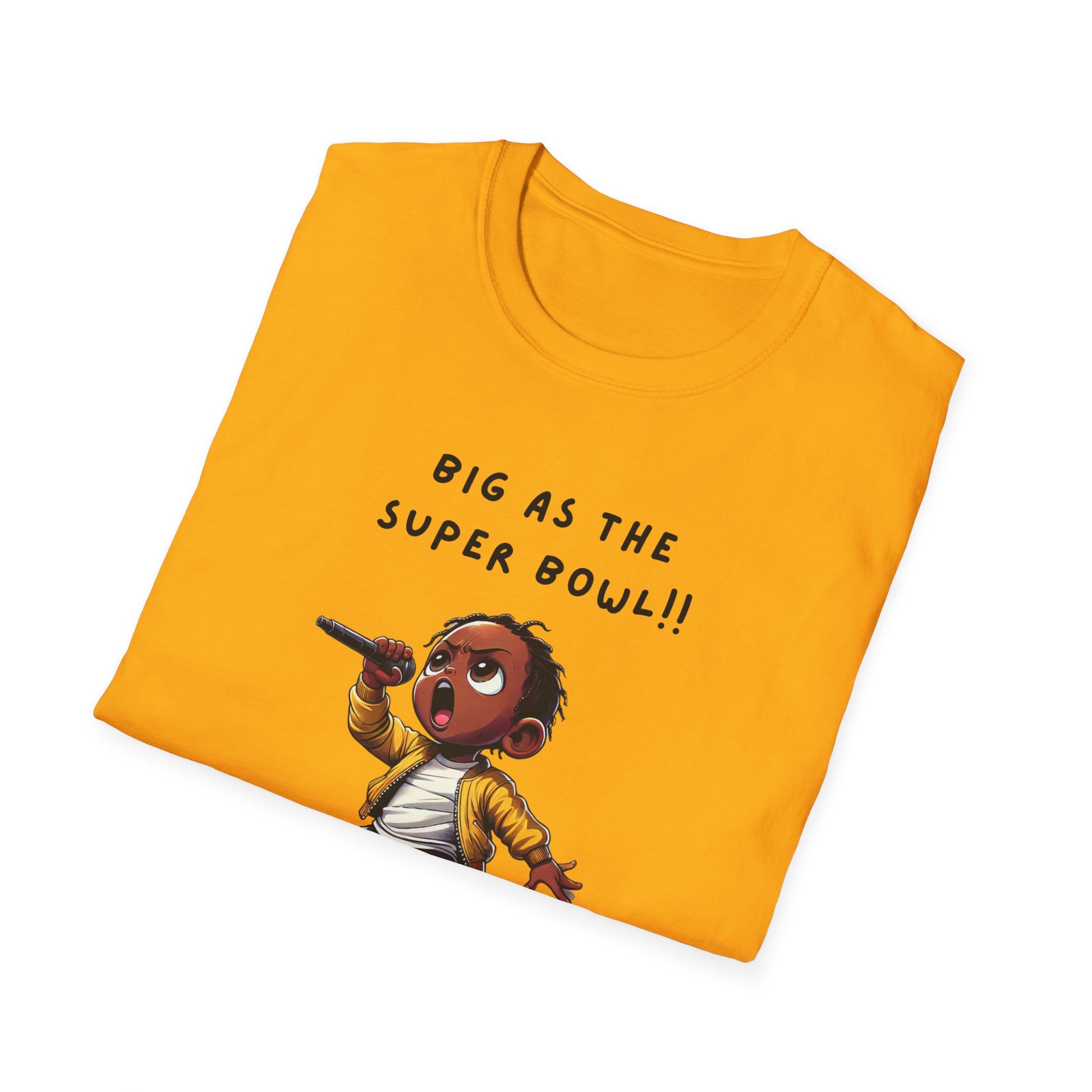 Kendrick Lamar Big As The Super Bowl Halftime Show Tee Hip Hop Graphic Shirt