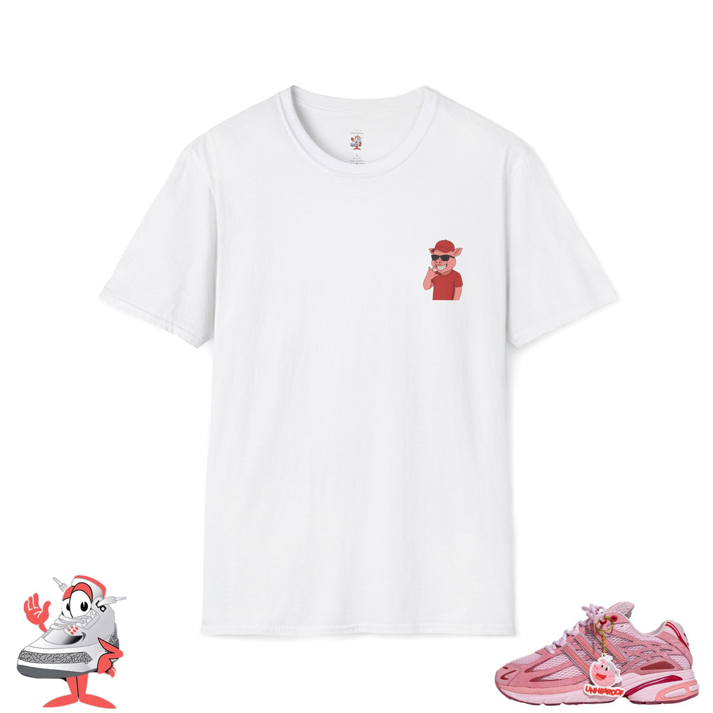 Matching Shirt For Unheardof X Adidas Pork Chop Piggy Runner Sneakers Tee Unisex