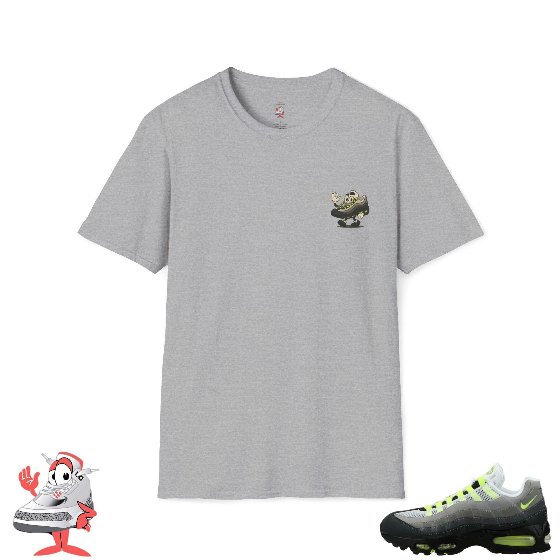 Matching Tee for Nike Air Max 95 Neon OG Big Bubble Sneaker Air Max Day Shirt