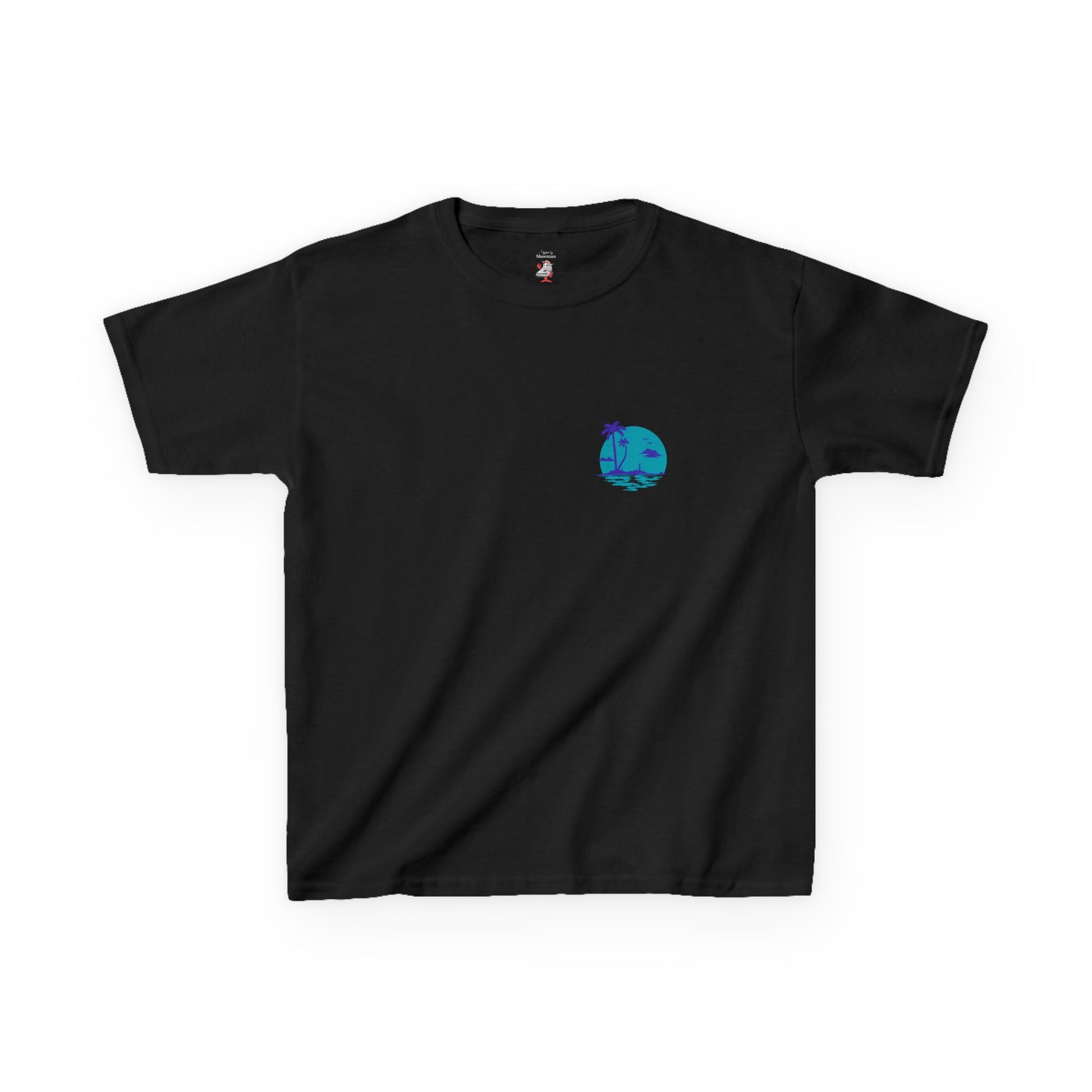 Kids Matching Shirt Nike Air Jordan Retro 8 Aqua Black Purple Sneaker Match Tee