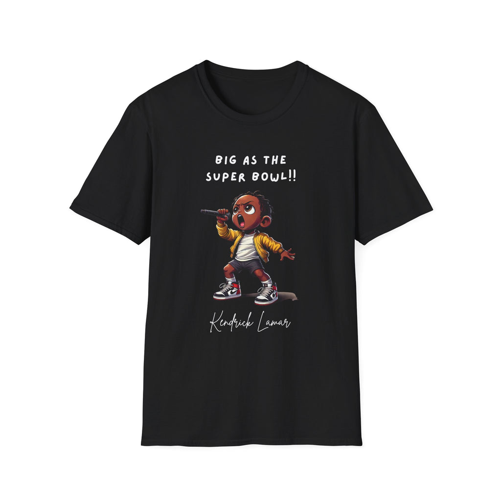 Kendrick Lamar Big As The Super Bowl Halftime Show Tee Hip Hop Graphic Shirt